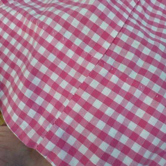 Classic Whimsy Sea Turtle Smocked Dress Pink Gingham Size 12M - Picture 10 of 11